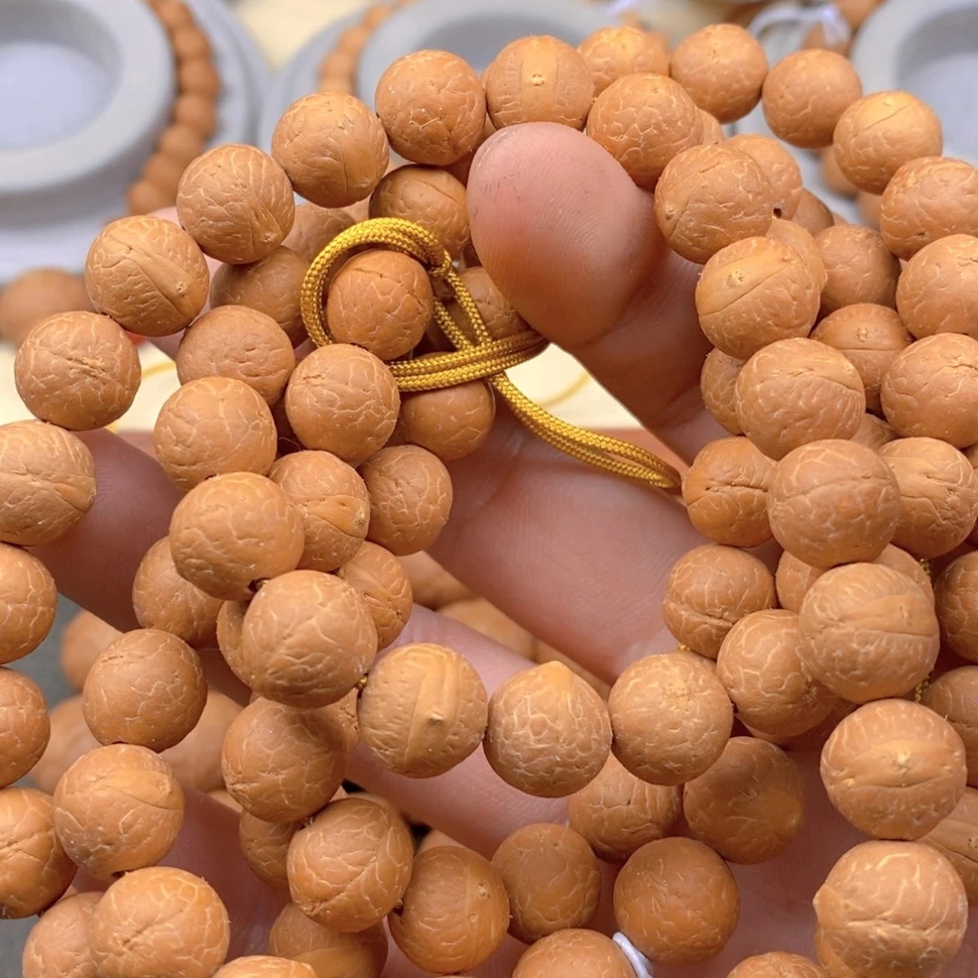 凤眼菩提吊坠小11单仓厚壳黄油皮108+6念珠x74