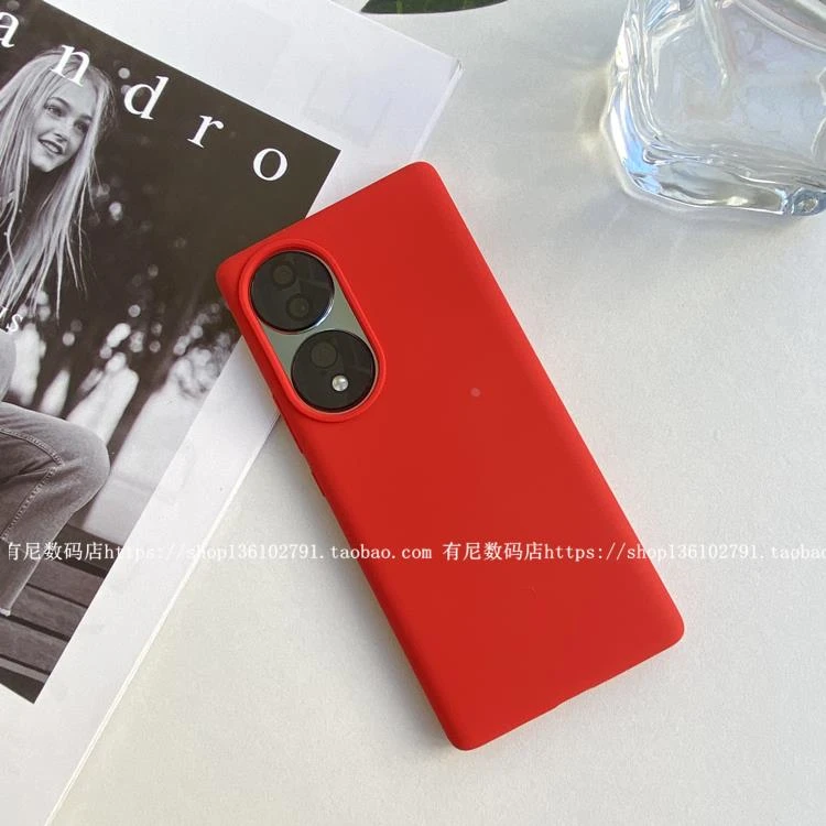 适用NIA适用荣耀70手机壳液态硅胶pro保护套pro+防摔滑全包保护套