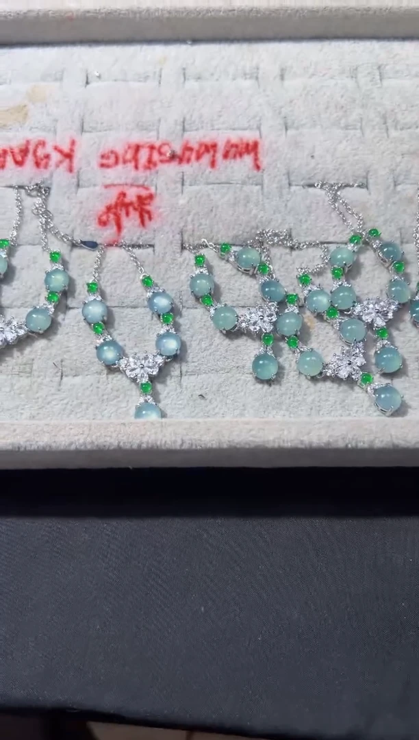 【闪购商品】翡翠戒指未镶嵌项链1