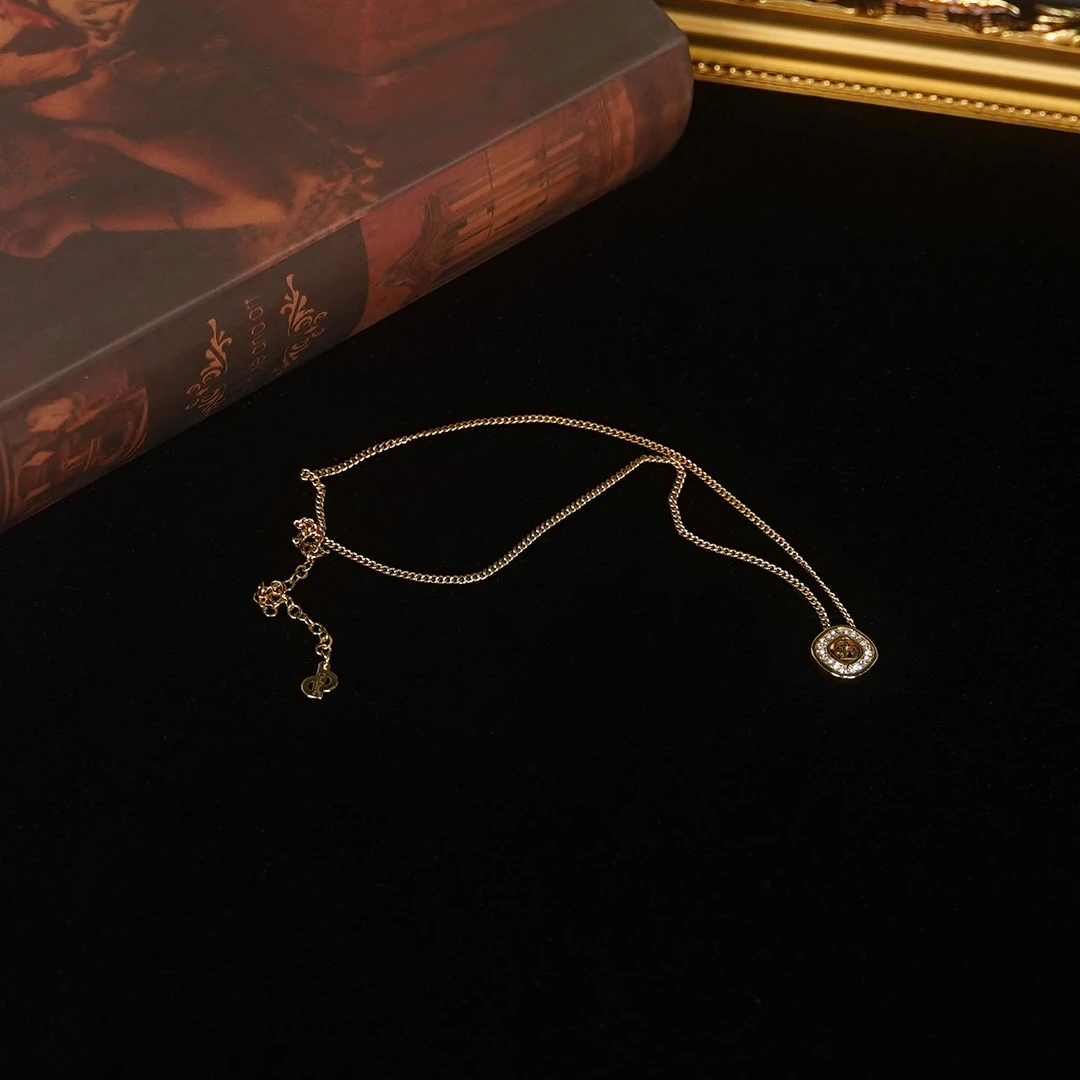 95新 DIOR/迪奥 中古DIOR项链