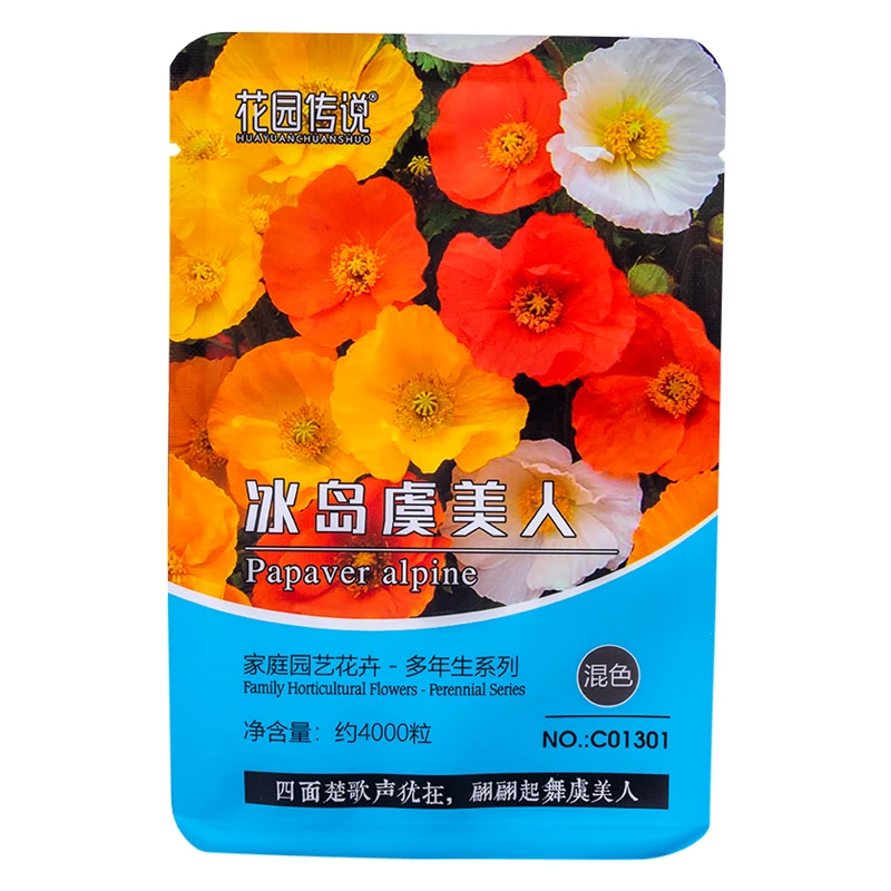 正宗冰岛虞美人花种子室内阳台庭院盆栽园艺花卉绿植四季鲜花种籽