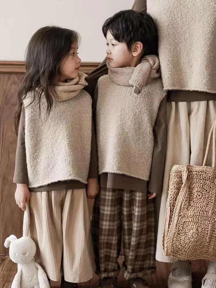 秋季洋气韩版女童休闲牛仔裤