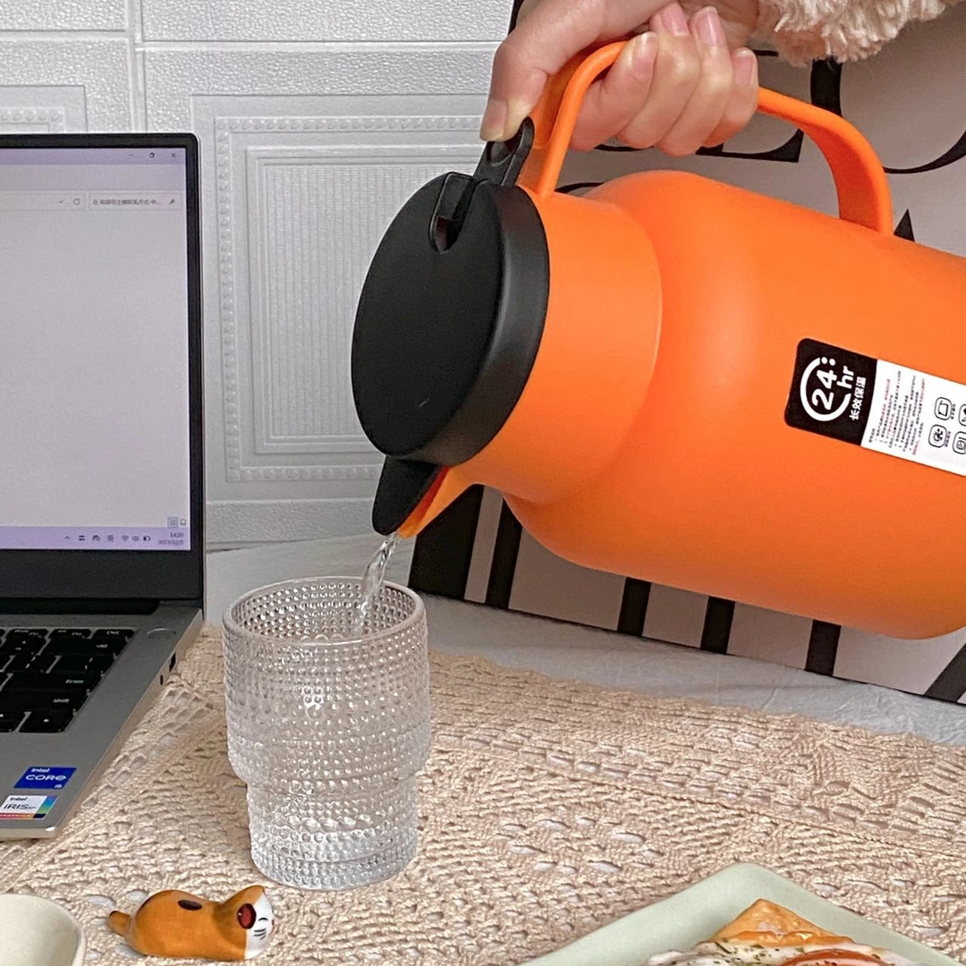 YM【新品爆款】轻奢保温壶宿舍简约养生壶网红家用暖水壶大容量水壶