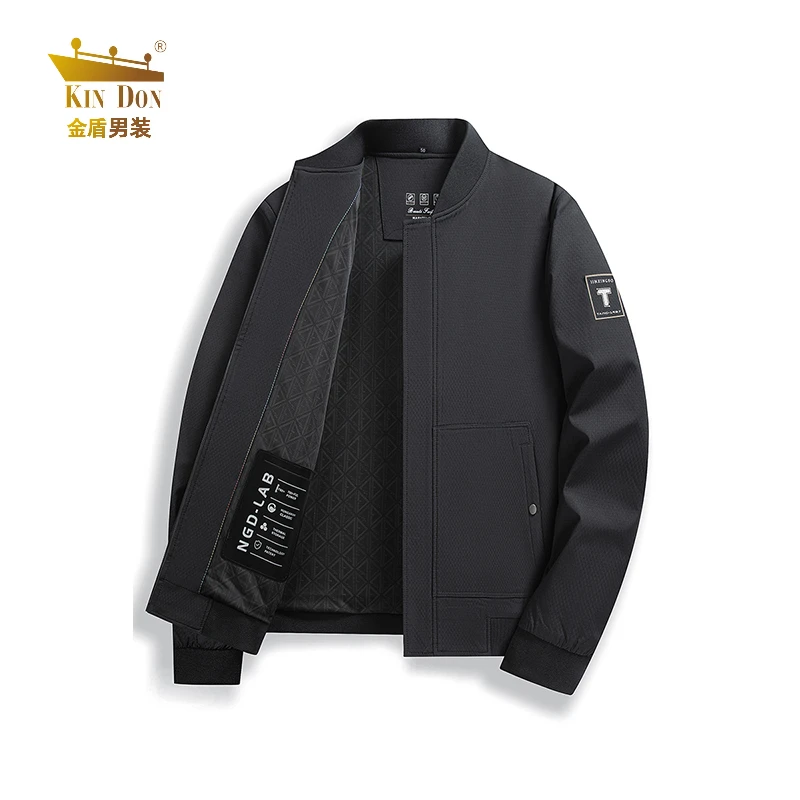 男士工装夹克外套男棒球领2025新款春秋季时尚休闲百搭秋装上衣