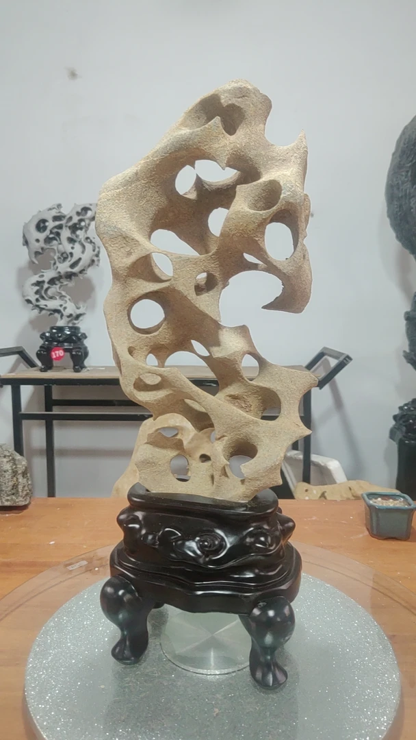 奇石摆件直播间一物一拍