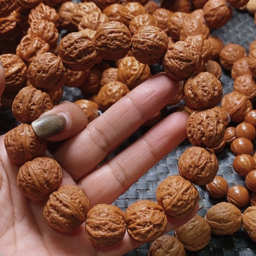 【闪购商品】文玩核桃吊坠朋*圈荔枝纹