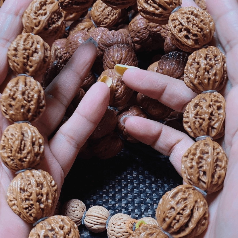 【闪购商品】文玩核桃吊坠麻花