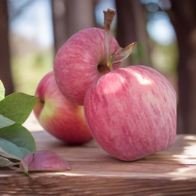 山东正宗沂源苹果霜降摘色泽自然脆甜营养好2/5/9斤售后产地直供