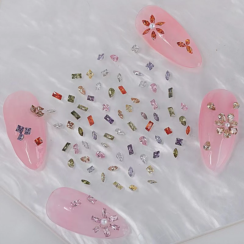 G10~~1.5*3倒边平底马眼新色锆石