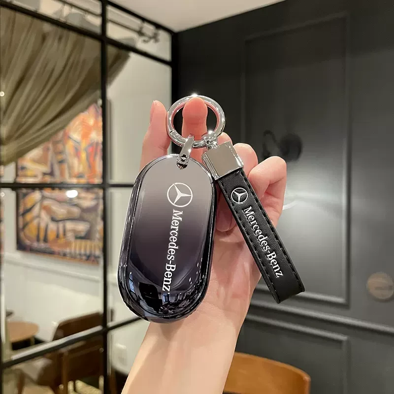 2023新款奔驰glc300l钥匙套高级感女神e300l包glb220扣e260壳c260