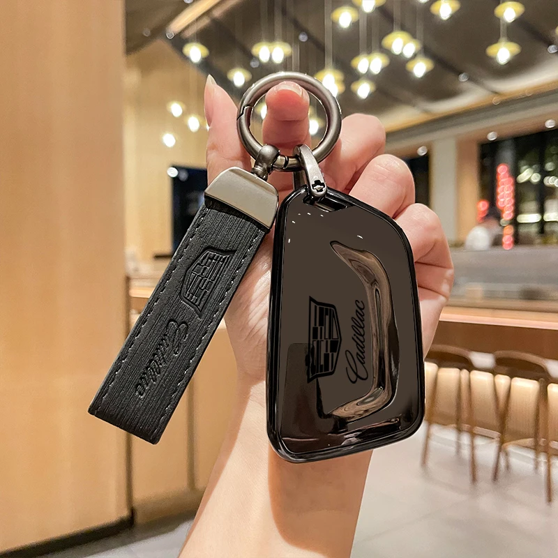 专用2024款凯迪拉克ct5钥匙套xt5车xt4壳ct6扣ct4女atslgt4男24款