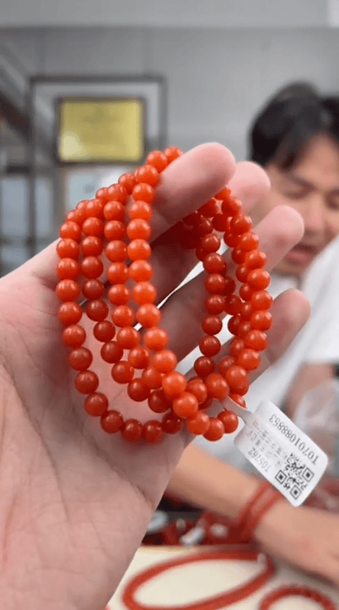 【闪购商品】南红玛瑙多圈未镶嵌@T05762@6MM