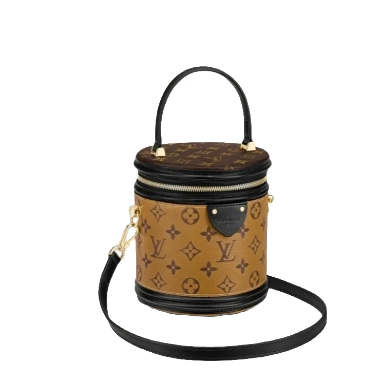 99新 LouisVuitton/路易威登 发财桶/单肩包/圆筒包（F店）