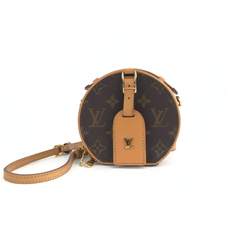 99新 LouisVuitton/路易威登 硬饼硬圆饼包/斜跨包（F店）