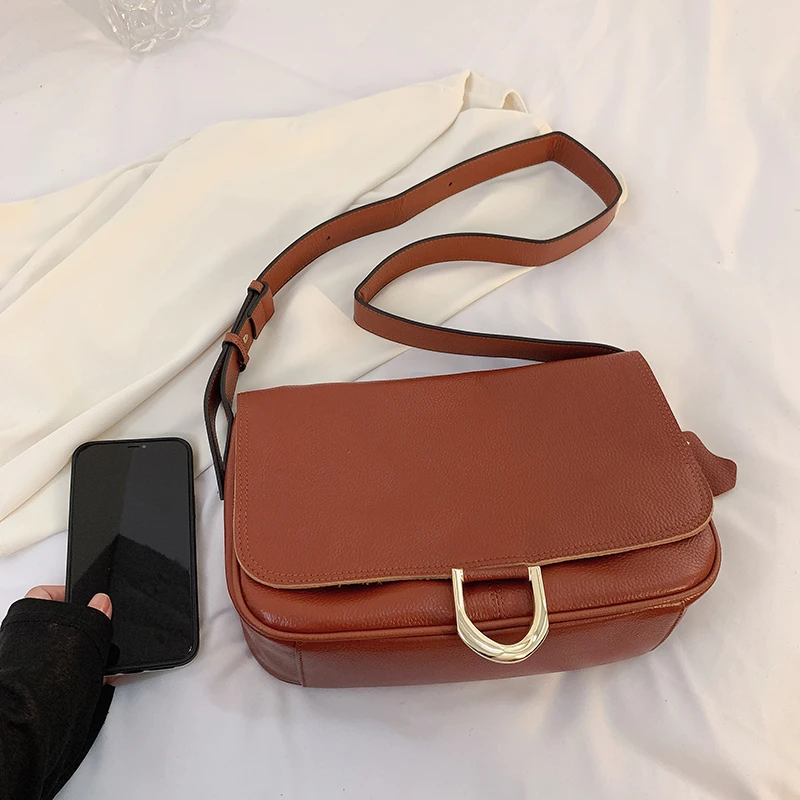 3273头牛单肩包腋下包时尚简约托特包女包