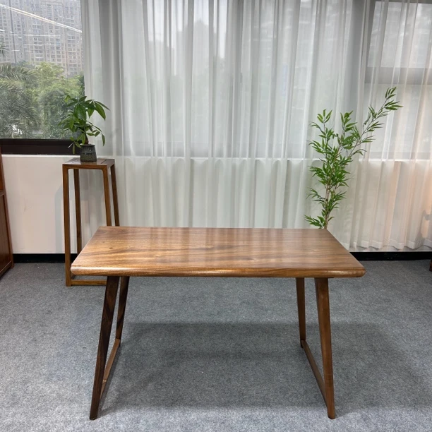 【专属定制】南美胡桃木家具(椅子、茶水柜)新中式实木椅子简约茶椅
