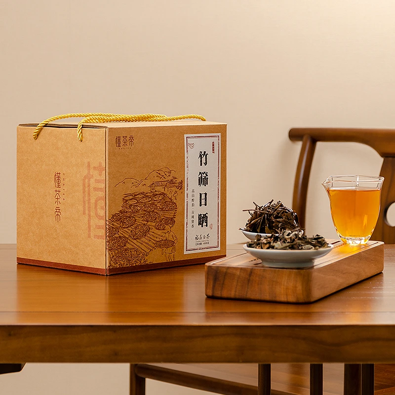 懂茶帝福鼎白茶老白茶传统老寿眉2016年竹筛日晒寿眉白茶400g