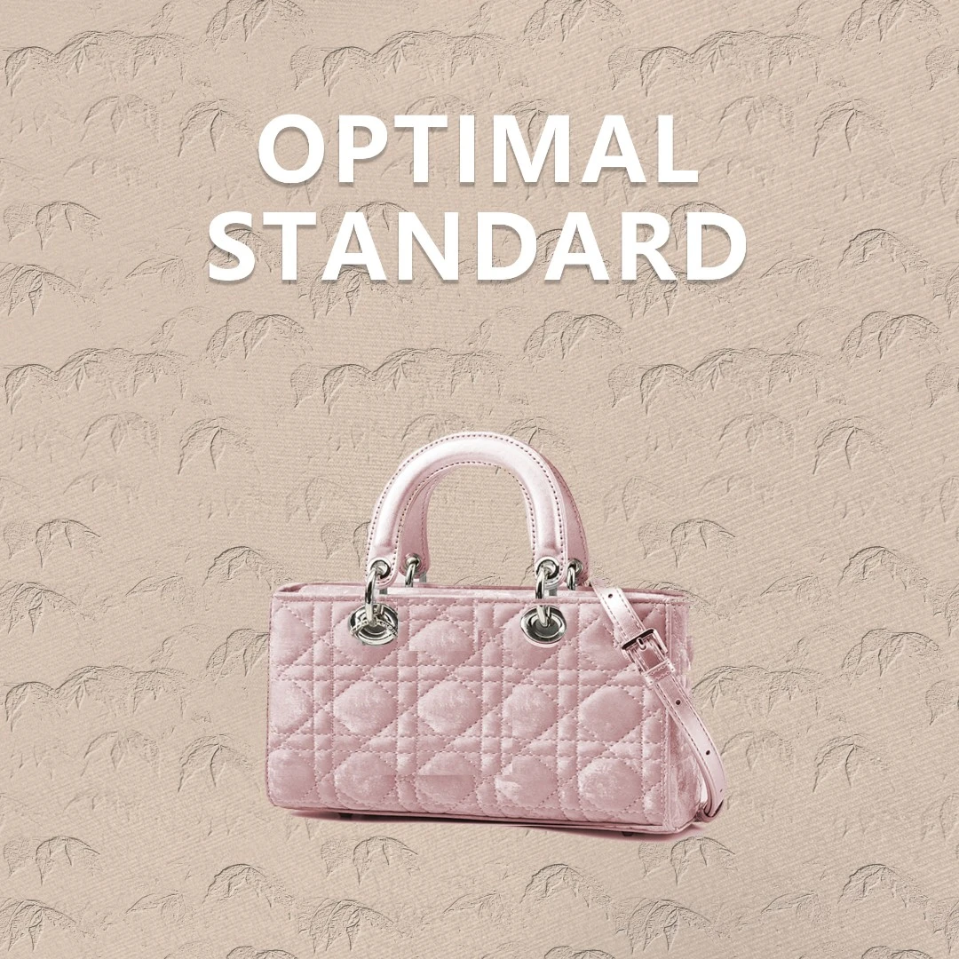 大雀（冬季上新）横款羊皮(银扣) 粉色8901-22尺寸22-12.5-7小香风