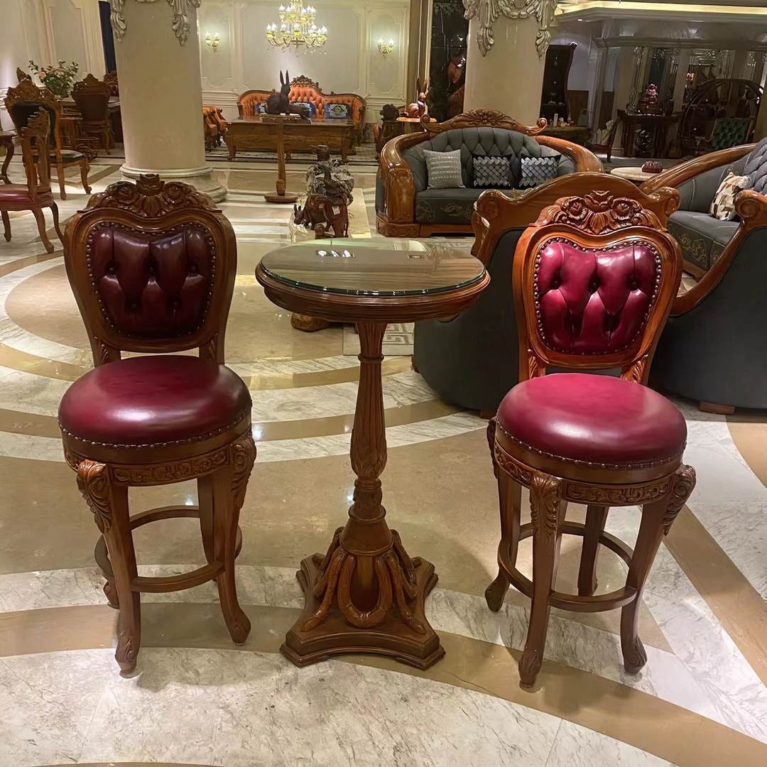 KL-602吧台+吧椅 台600*600*1100椅500*550*1250