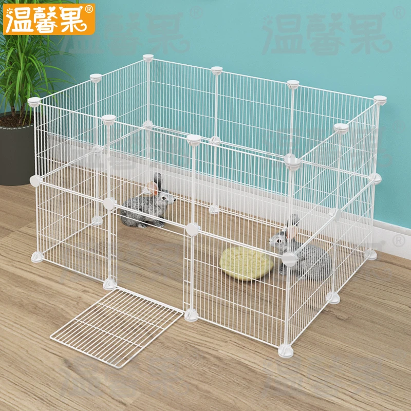 宠物围栏兔子栅栏荷兰猪豚鼠龙猫放风室内简易防越狱加密小宠护栏