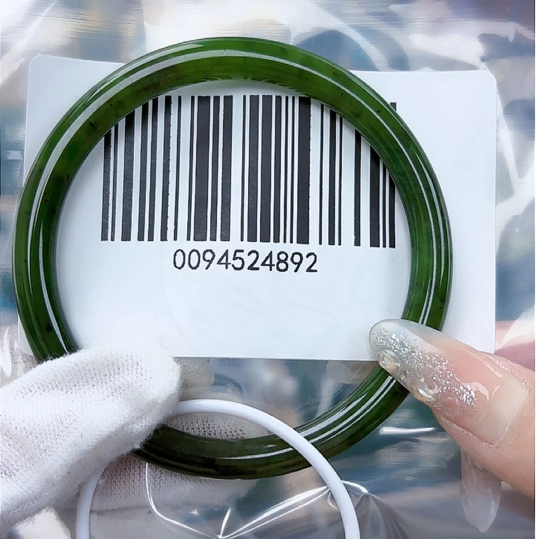 和田玉手镯未镶嵌60