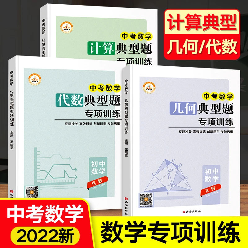 中考数学总复习计算题专项训练代数几何解题模型压轴题初升高初中