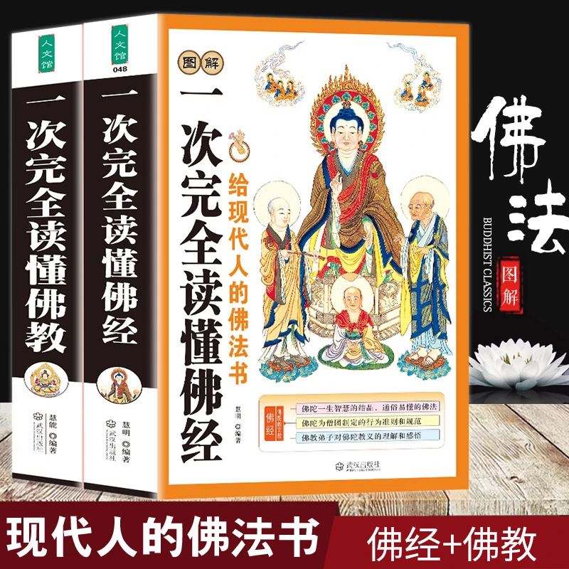 正版图解一次完全读懂佛法佛经学佛经佛学佛学入门基础知识