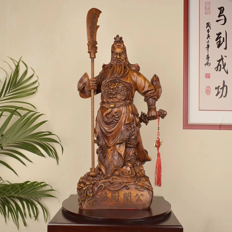 关公关羽武财神关帝圣君神像摆件关二爷