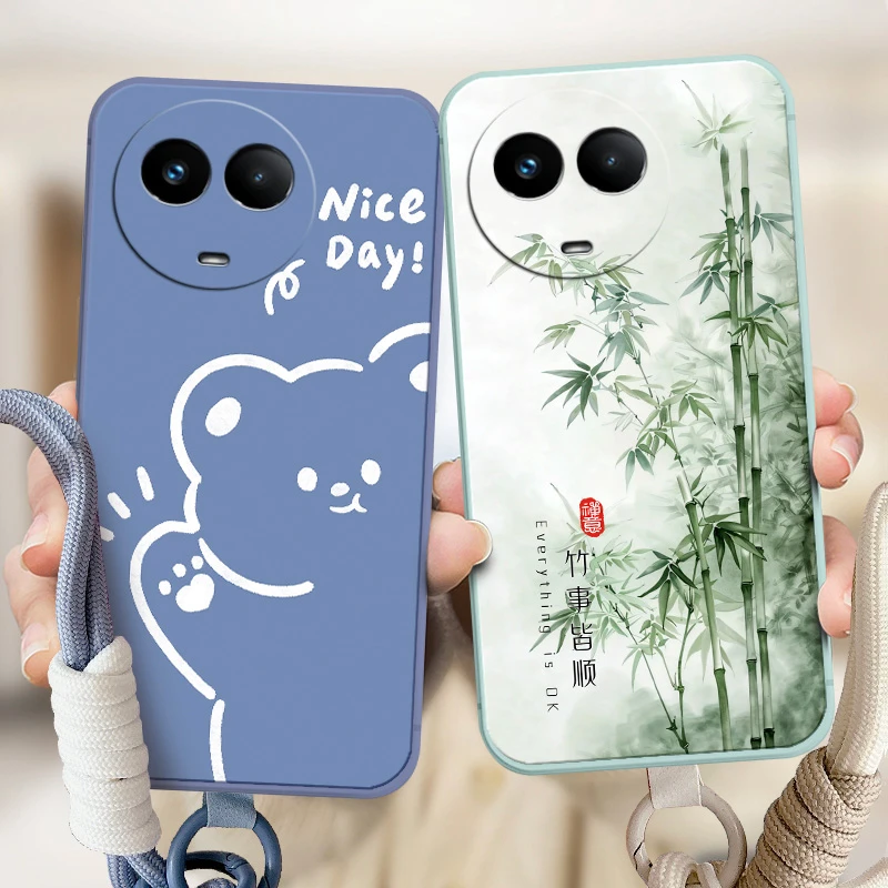 升级新款realme真我v50手机壳网红个性男女通用全包防摔时尚百搭