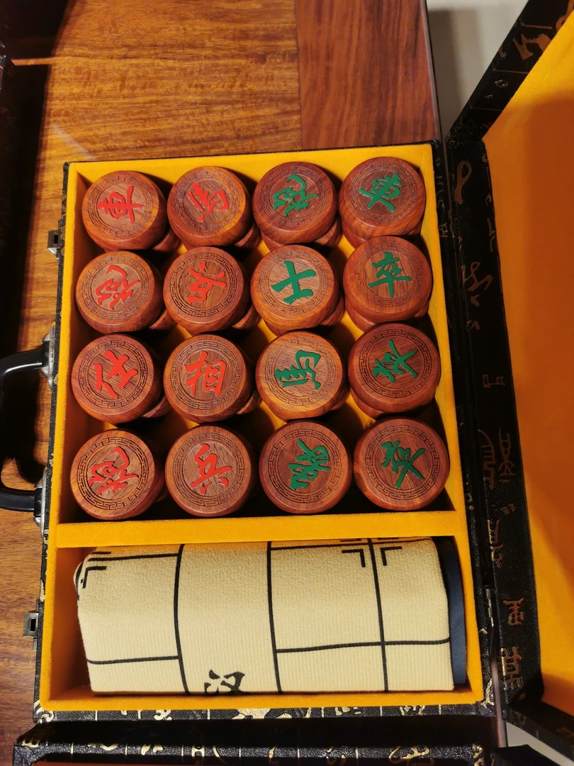 紫檀木精品礼盒象棋116