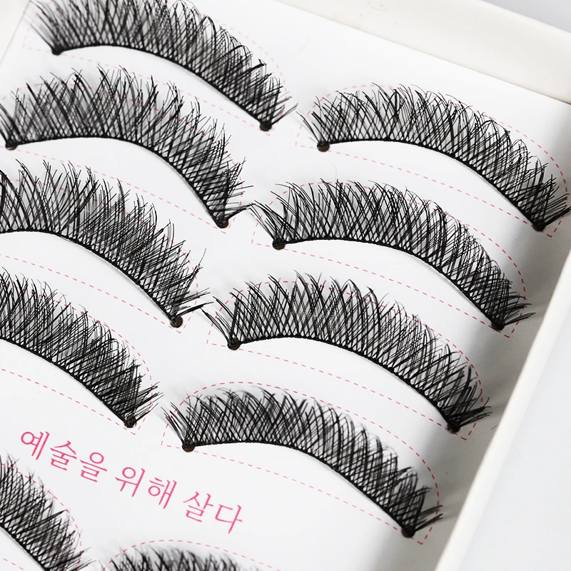 芝花寇舞台妆M14　假睫毛影楼卷翘舒适演出神器化妆师纯手工多层