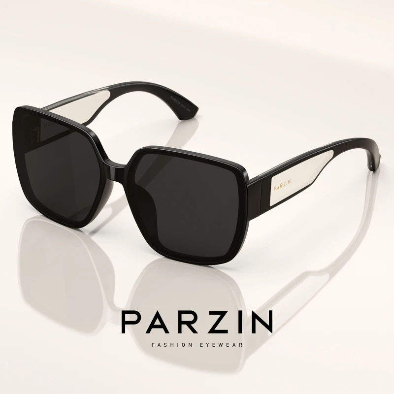 帕森街拍墨镜男女复古黑框眼镜防晒太阳镜防紫外线偏光PZ92129