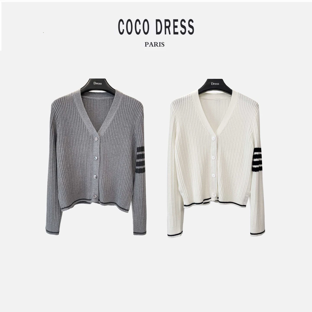 绞花羊毛简约休闲洋气时尚百搭长袖毛针织衫红人上新开衫