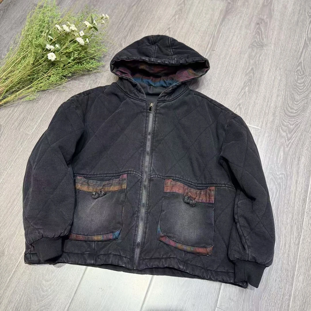 7819新款秋冬加厚休闲百搭气质显瘦上衣连帽外套