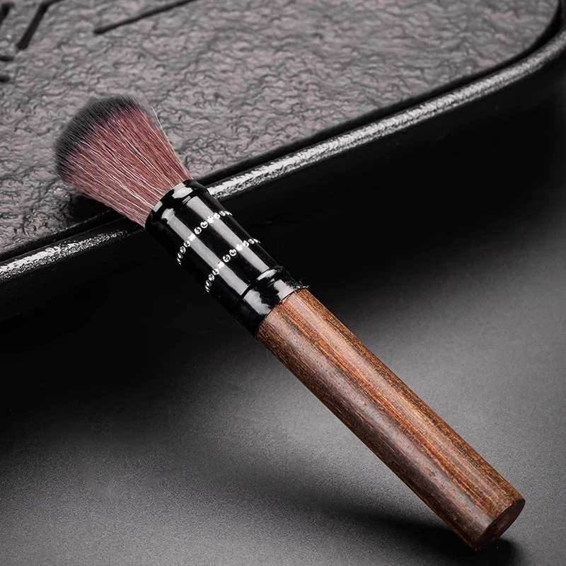 正宗原木养壶笔功夫茶具茶盘刷子不掉毛茶刷扫茶笔紫砂壶刷大号笔