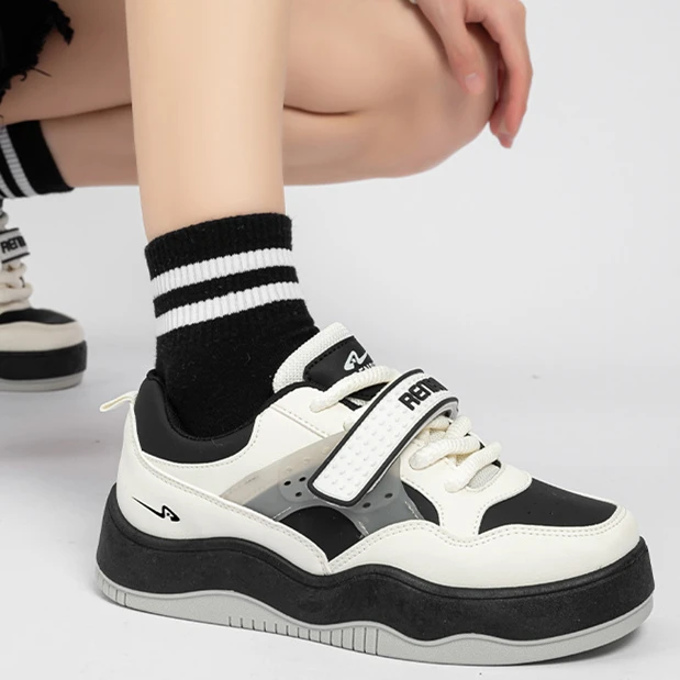 2024秋冬复古百搭学生女休闲潮流运动时尚板鞋B27
