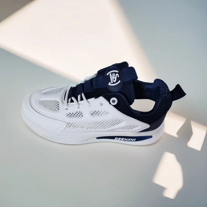 春秋网面透气轻便百搭男士休闲运动板鞋B52