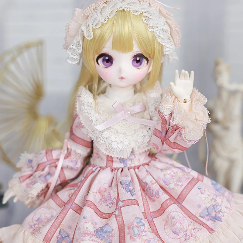 ShugaFairy正版四/4分bjd娃娃Makoto女糖糖SD二次元高级树脂玩偶