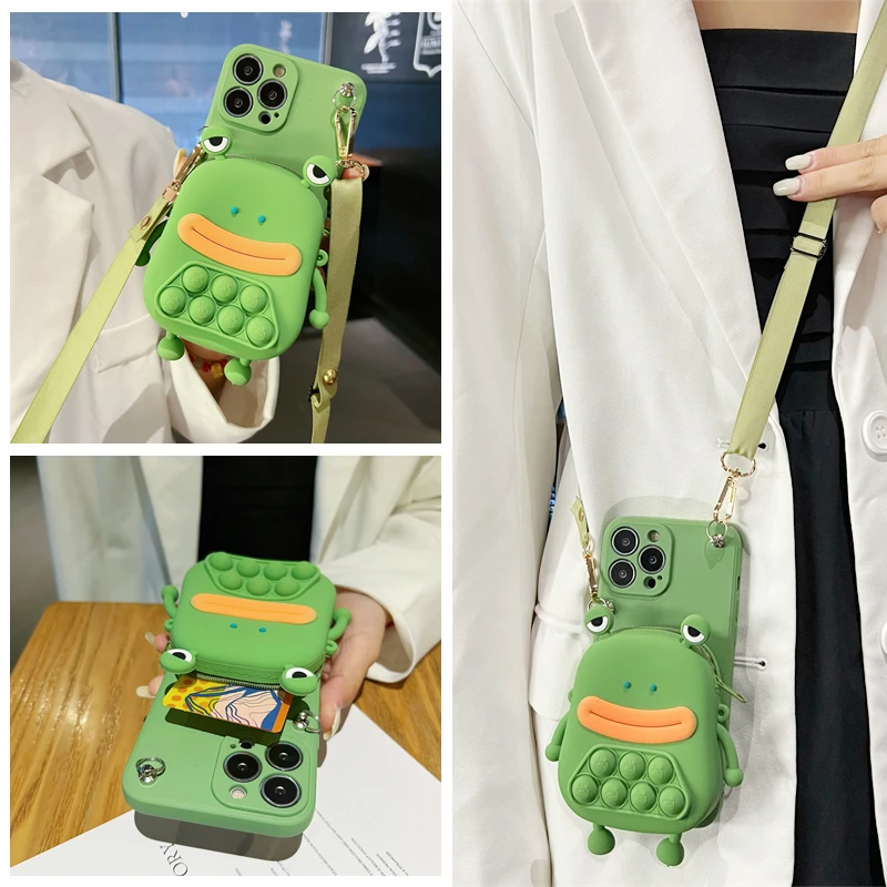 OPPOfindx6手机壳x5Pro潮牌x3青蛙x2创意a36斜挎绳a55s硅胶a56零