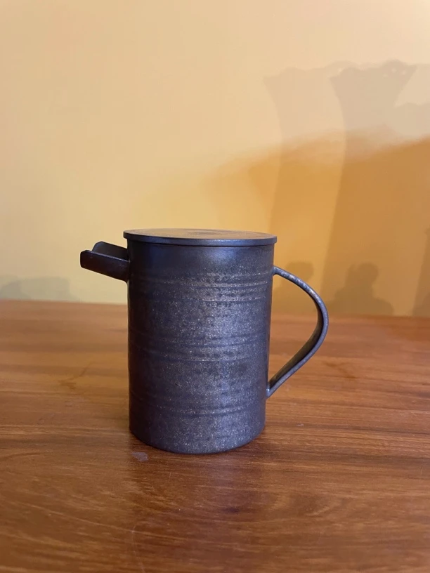 昆轩家薄胎陶瓷茶壶