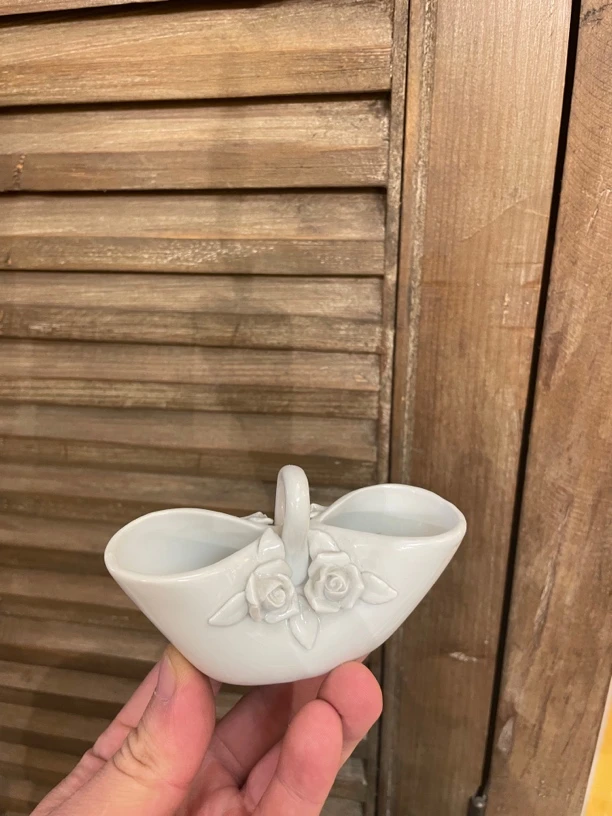 昆轩家捏花两格提篮小号