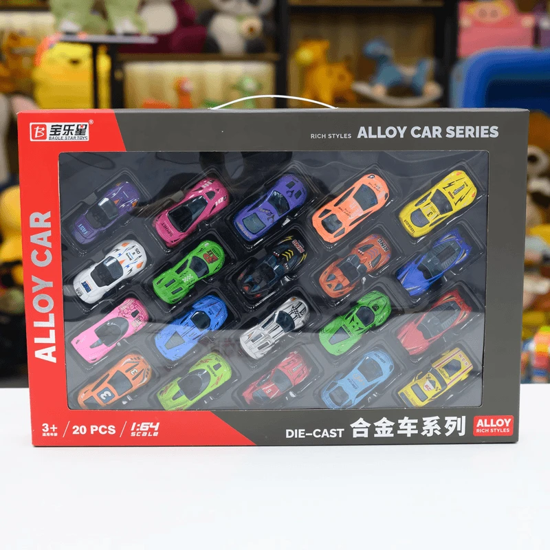 KD20只铁皮车【颜色款式随机】不带礼盒展示架