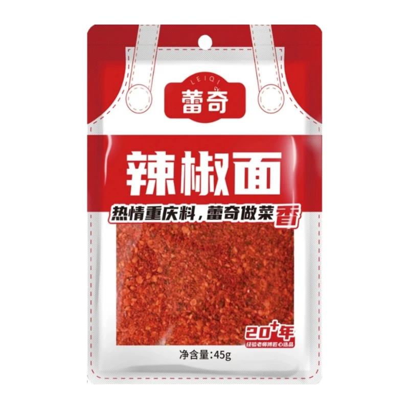 蕾奇辣椒面重庆风味香辣味浓油泼辣子干碟蘸料烧烤家用重庆辣椒面