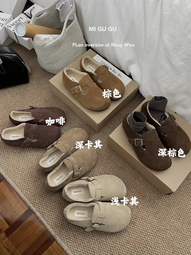 1633-22A  加绒内增高3.5厚底勃肯鞋  mgg