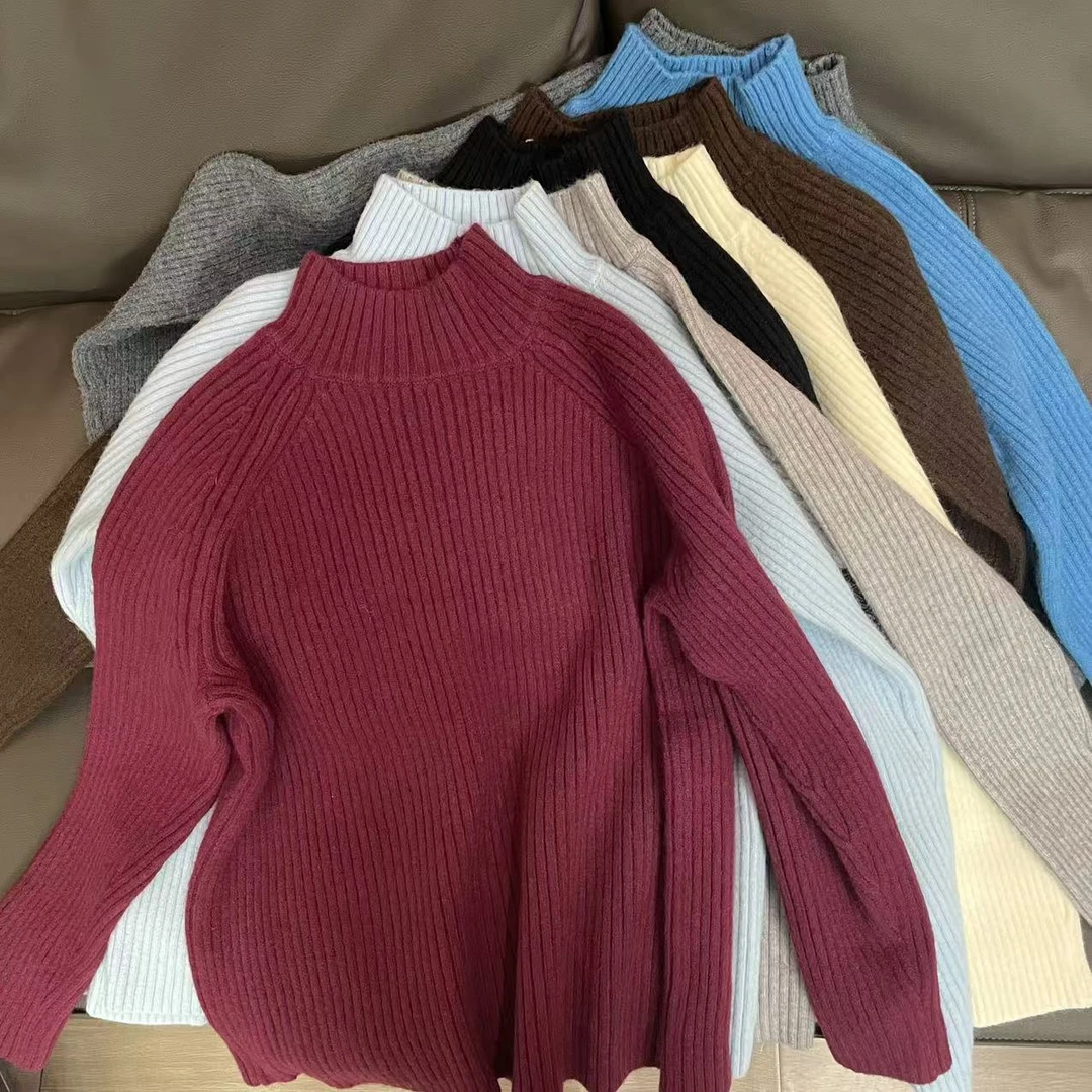 加加加厚针织打底上衣（衣长66）-阿凯自制 98006