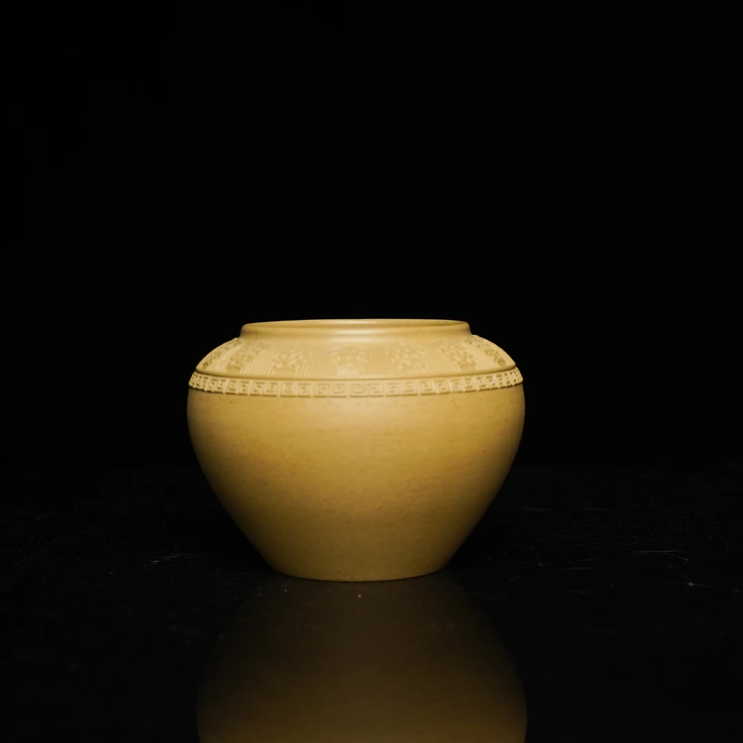 YX-ZH-F103禅意浮雕茶洗茶具