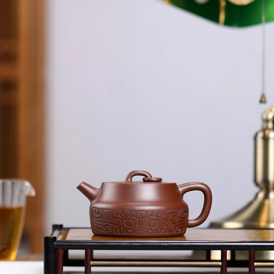 元器紫砂【玉环】青年大拍陶手 朱浩 手工制做 紫泥 紫砂茶具
