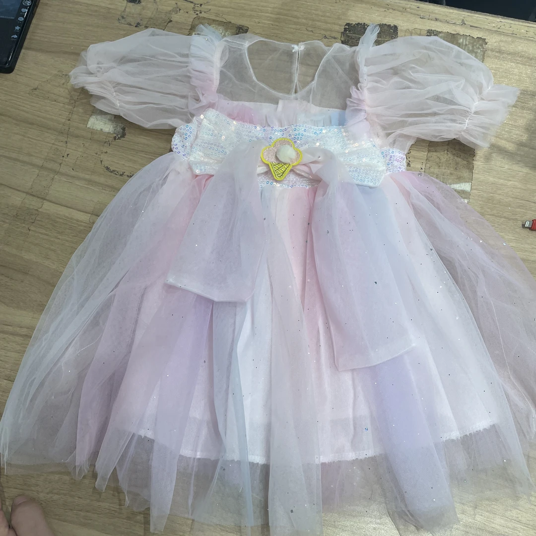 （119）夏季女童时尚洋气连衣裙