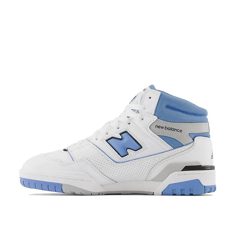 New Balance NB 650 情侣复古高帮板鞋 白蓝 BB650RCK