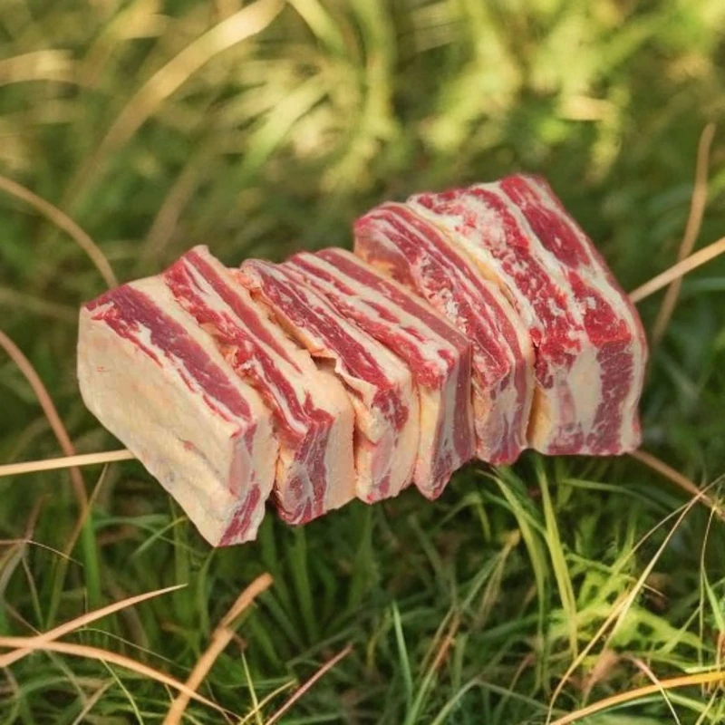 呼伦贝尔黄膘牛排散养溜达牛